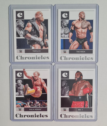 WWE Wrestling Lot (12 Cards) - 2022 Panini Chronicles (including Legends & RC) Super Stars
