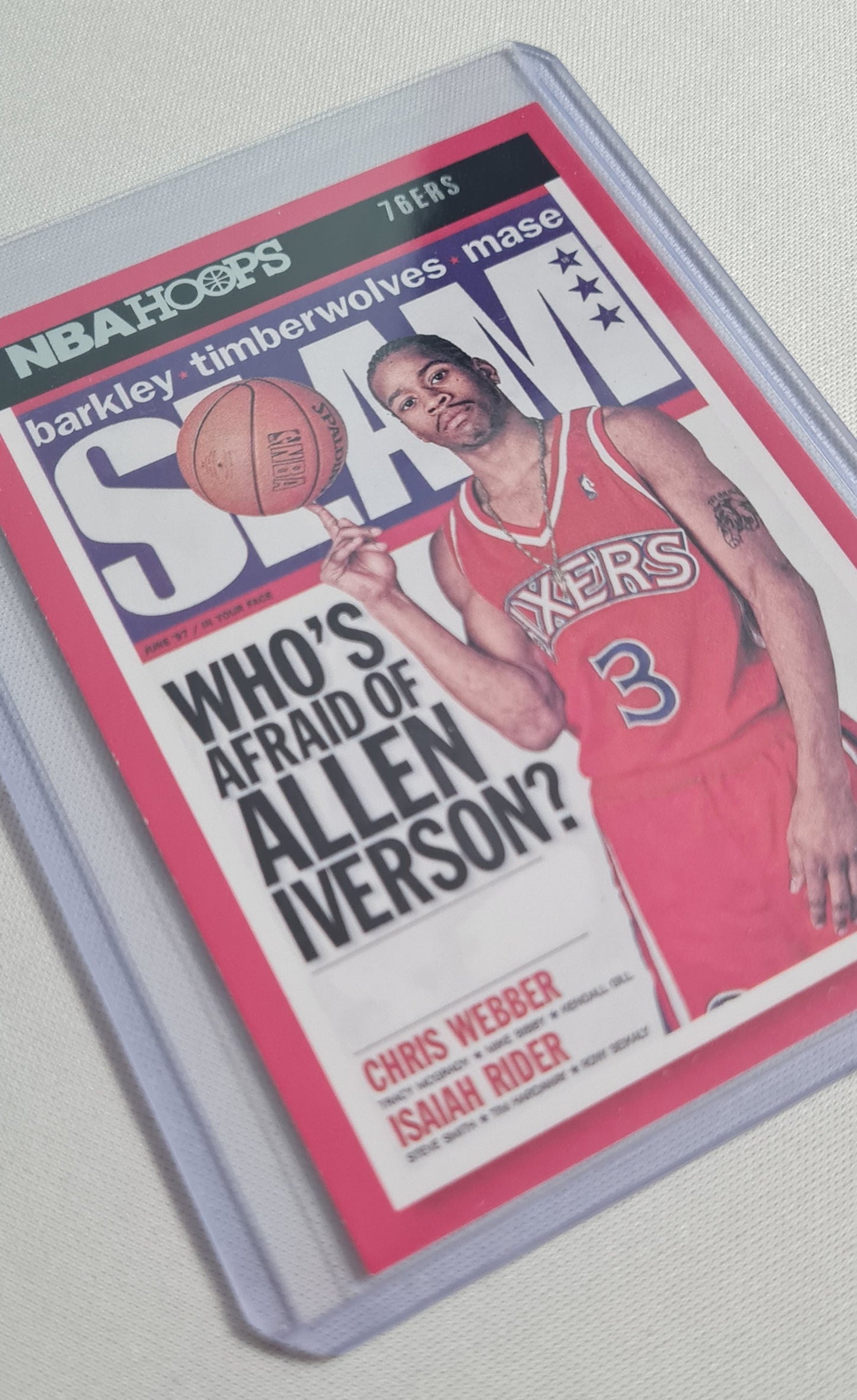 SLAM Basketball Lot (8 Cards) - 2021-22 Panini Hoops Basketball NBA Featuring 8 Super Stars