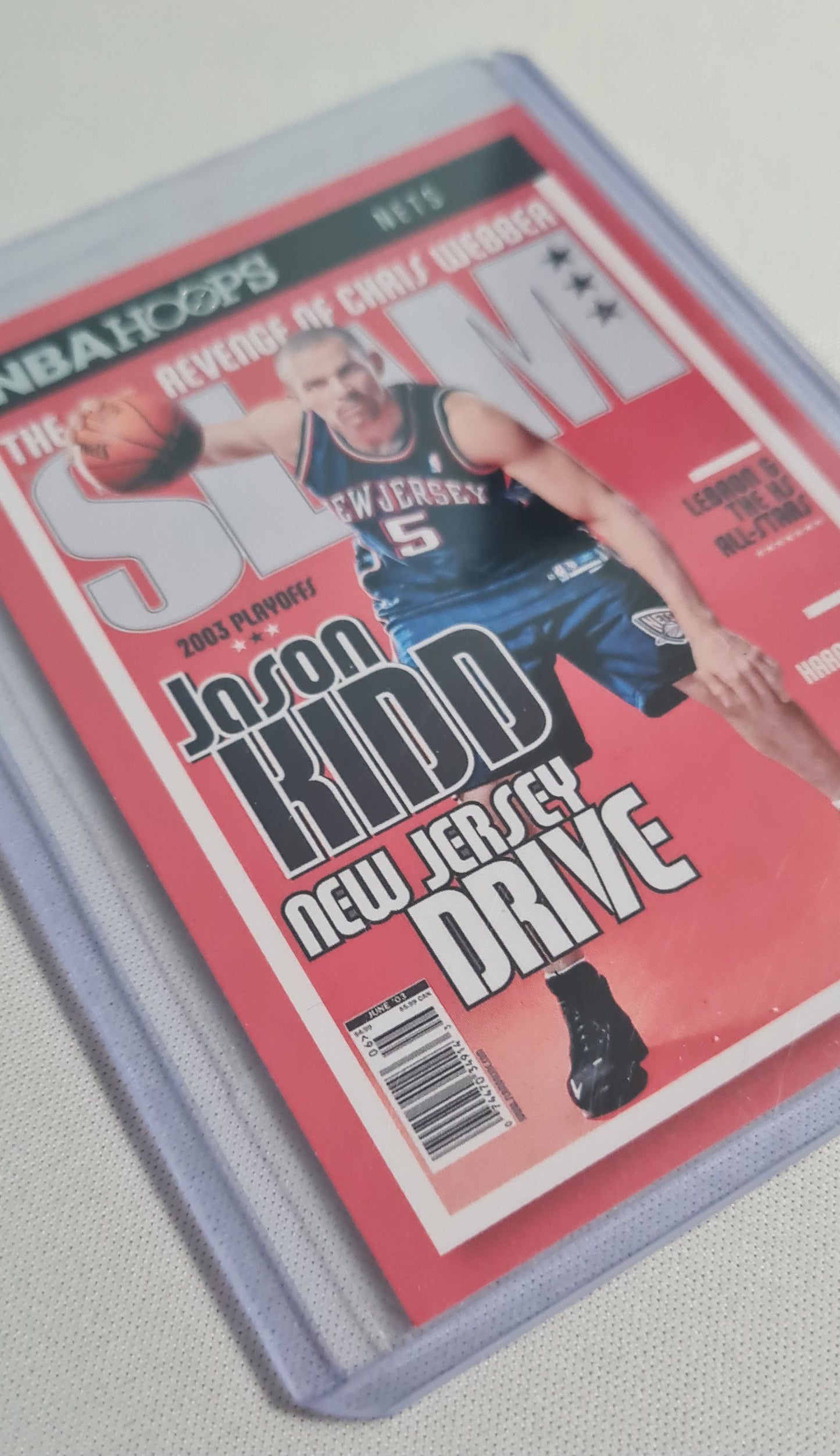 SLAM Basketball Lot (8 Cards) - 2021-22 Panini Hoops Basketball NBA Featuring 8 Super Stars