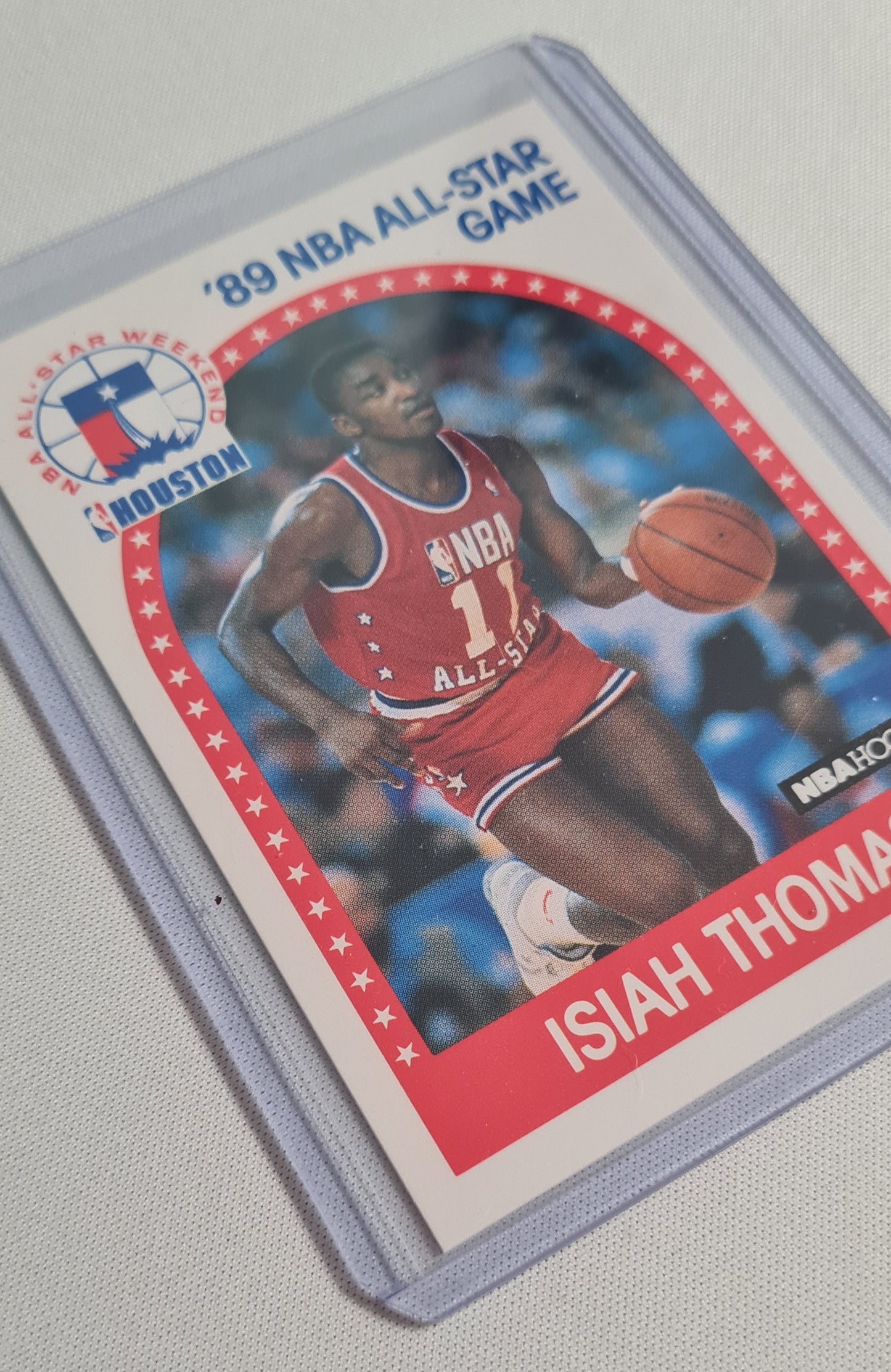 NBA Basketball '89 All-Star Game Lot (5 Cards) - 1989 NBA Hoops All-Star Weekend Houston Super Stars