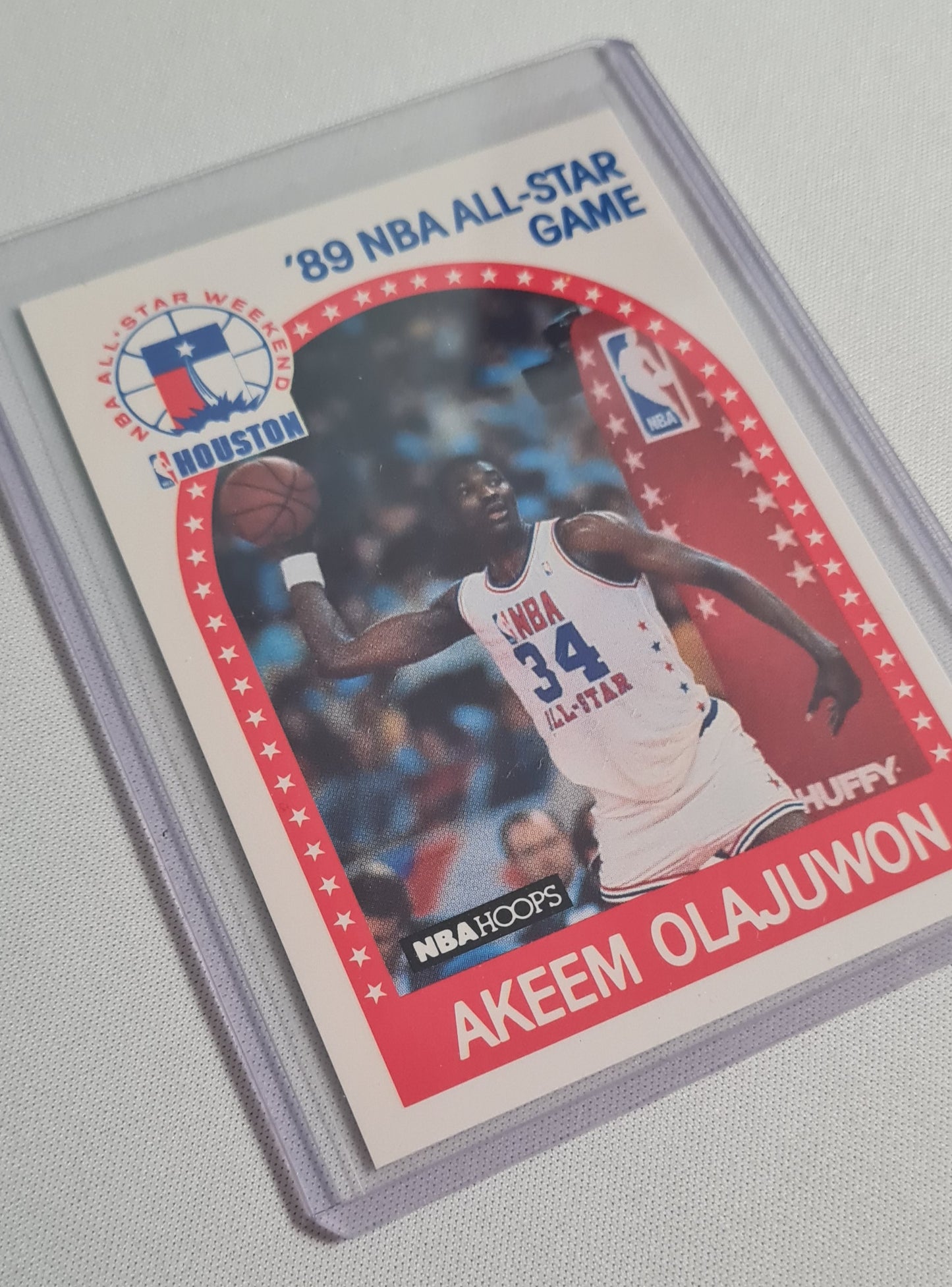 NBA Basketball '89 All-Star Game Lot (5 Cards) - 1989 NBA Hoops All-Star Weekend Houston Super Stars