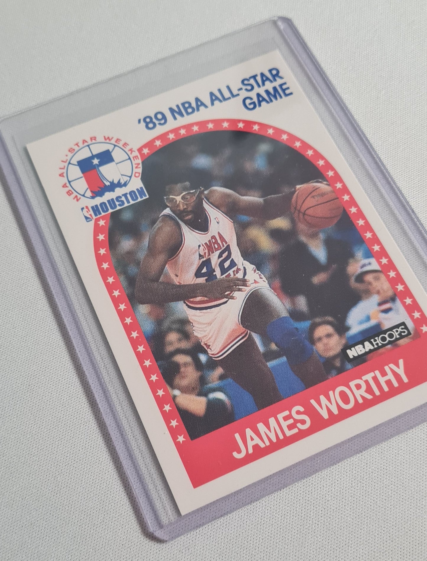 NBA Basketball '89 All-Star Game Lot (5 Cards) - 1989 NBA Hoops All-Star Weekend Houston Super Stars