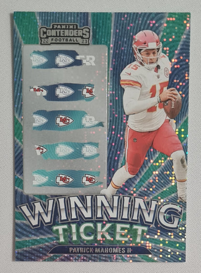 Patrick Mahomes II - 2023 Panini Contenders Football "Winning Ticket" NFL Chiefs #16