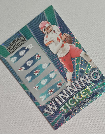 Patrick Mahomes II - 2023 Panini Contenders Football "Winning Ticket" NFL Chiefs #16