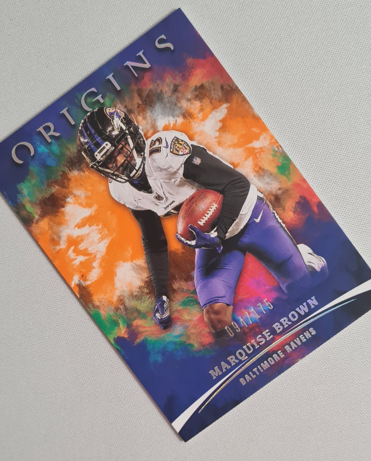 Marquise Brown - 2021 Panini Origins Football NFL Ravens #9 /175