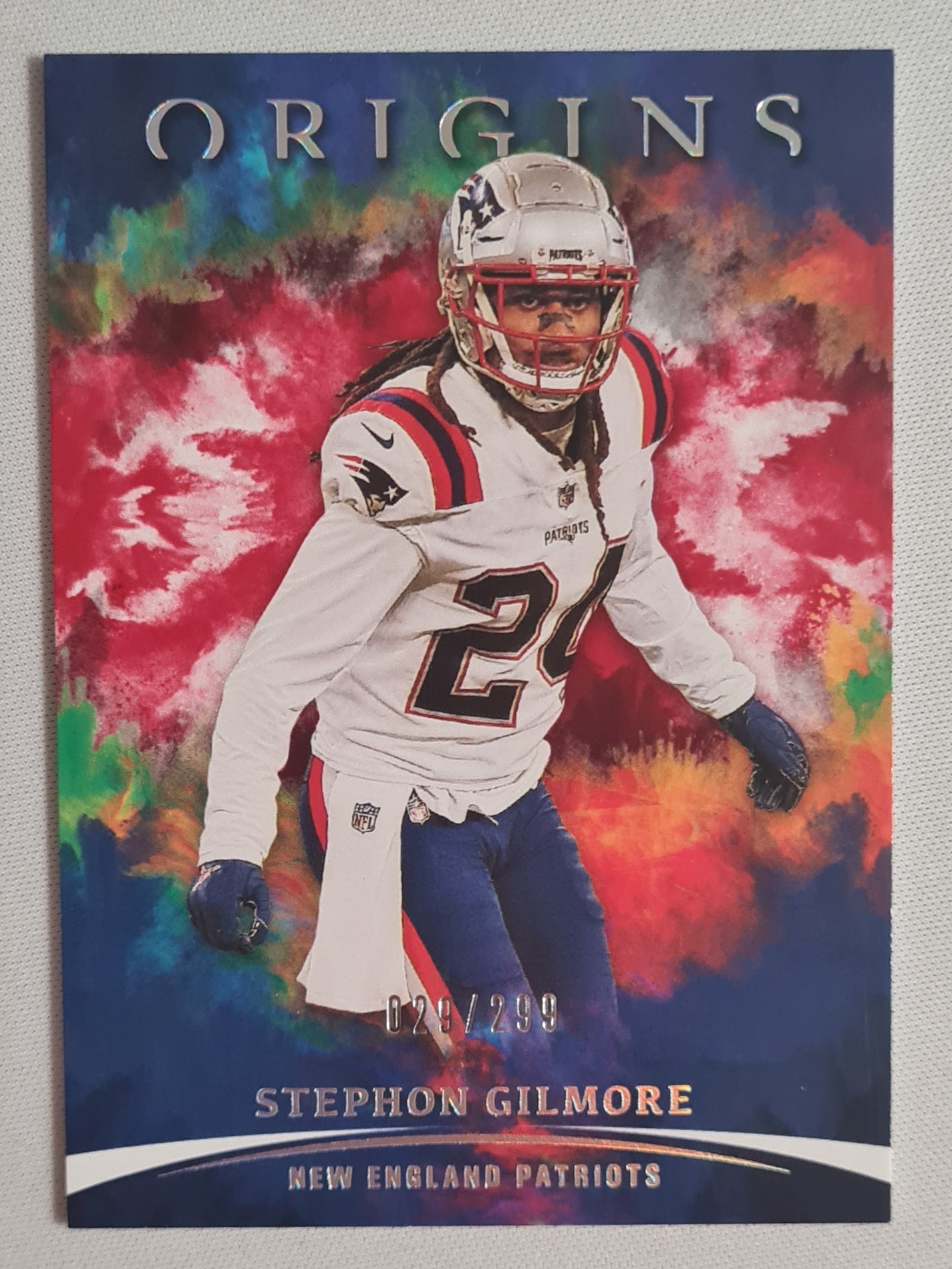 Stephon Gilmore - 2021 Panini Origins Football NFL Patriots #69 /299