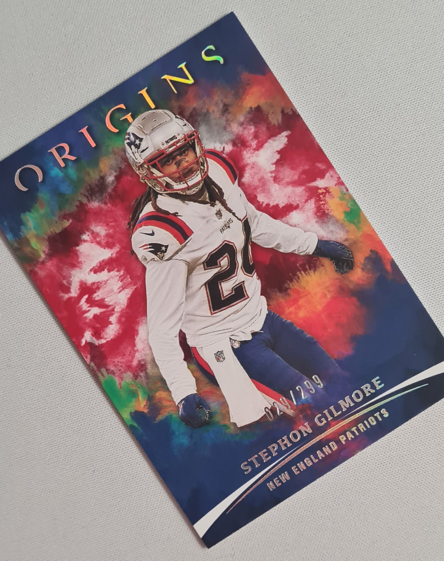 Stephon Gilmore - 2021 Panini Origins Football NFL Patriots #69 /299