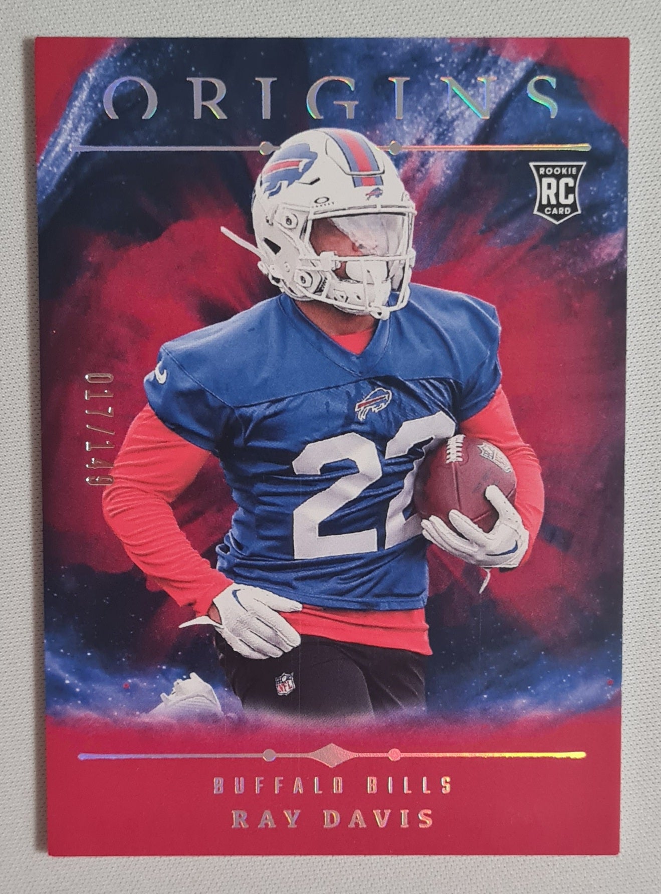 Ray Davis - 2024 Panini Origins Football NFL Bills (RC) #131 /149