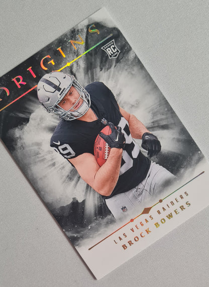 Brock Bowers - 2024 Panini Origins NFL Football Raiders (RC) #146