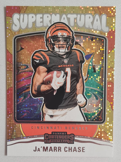 Ja'Marr Chase - 2023 Panini Contenders Football SuperNatural NFL Bengals #7