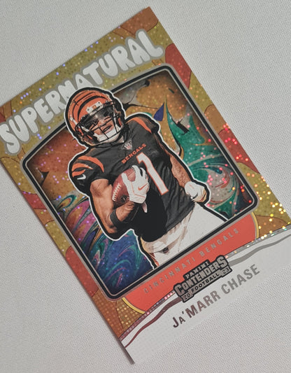 Ja'Marr Chase - 2023 Panini Contenders Football SuperNatural NFL Bengals #7