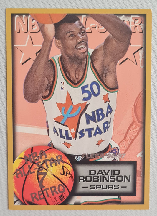 David Robinson - 1997 Fleer/SkyBox NBA Baseketball All Star Game - Spurs - #316