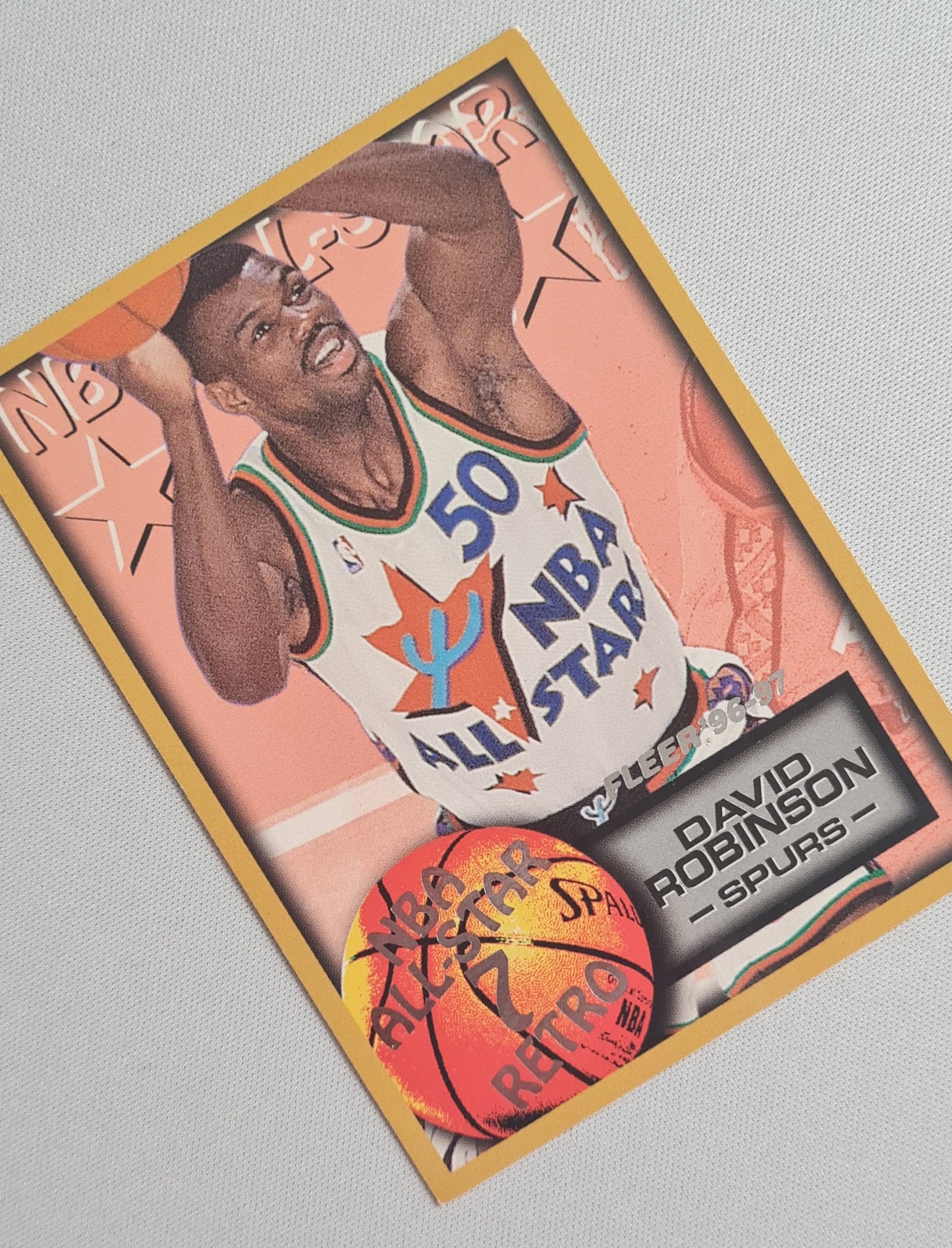 David Robinson - 1997 Fleer/SkyBox NBA Baseketball All Star Game - Spurs - #316