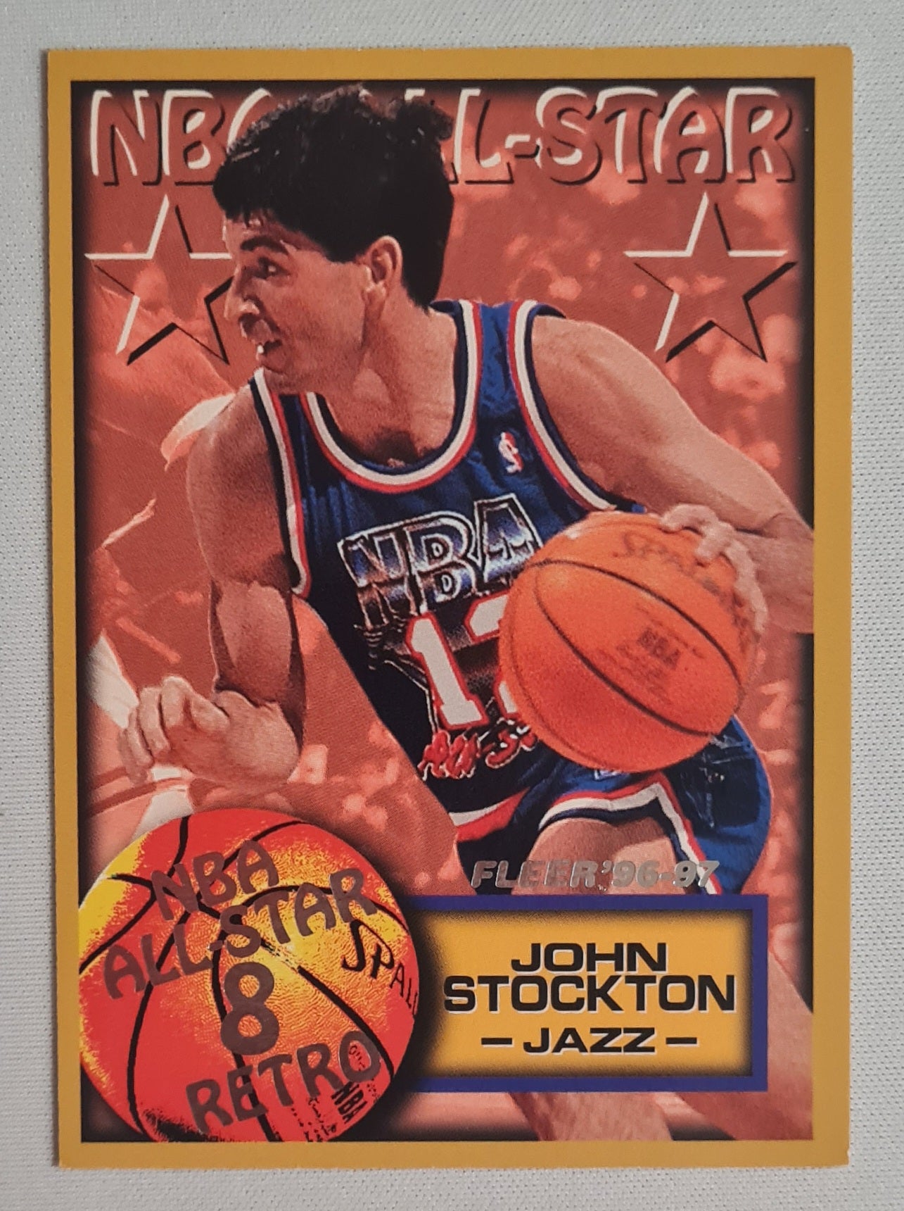 John Stockton - 1997 Fleer/SkyBox NBA Baseketball All Star Game - Jazz - #315