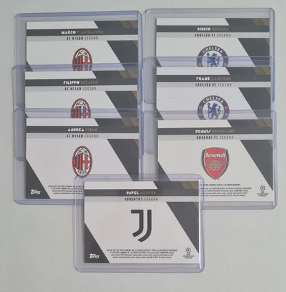 Soccer Topps Deco Lot ( 7 Cards) - 2022 Topps Deco Legends