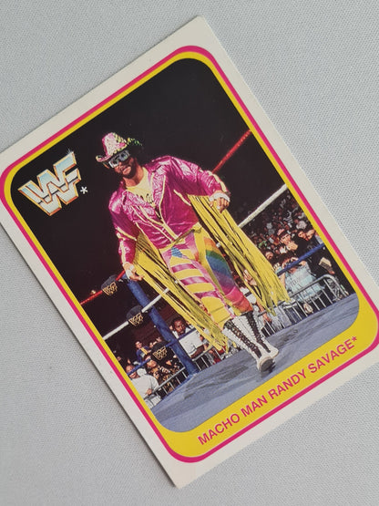 Macho Man Randy Savage - 1991 WWF Wrestling Merlin Trading Cards