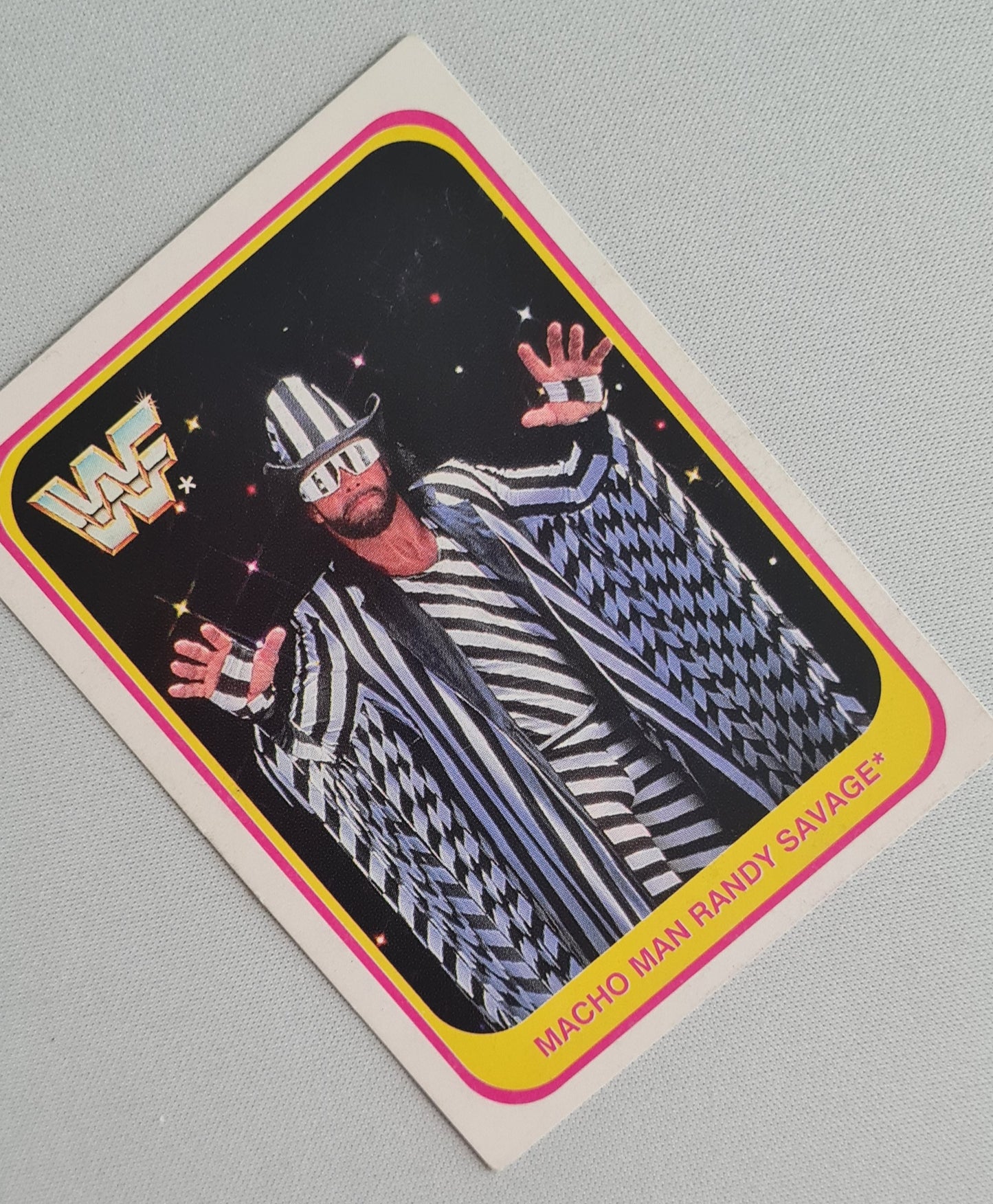 Macho Man Randy Savage - 1991 WWF Wrestling Merlin Trading Cards
