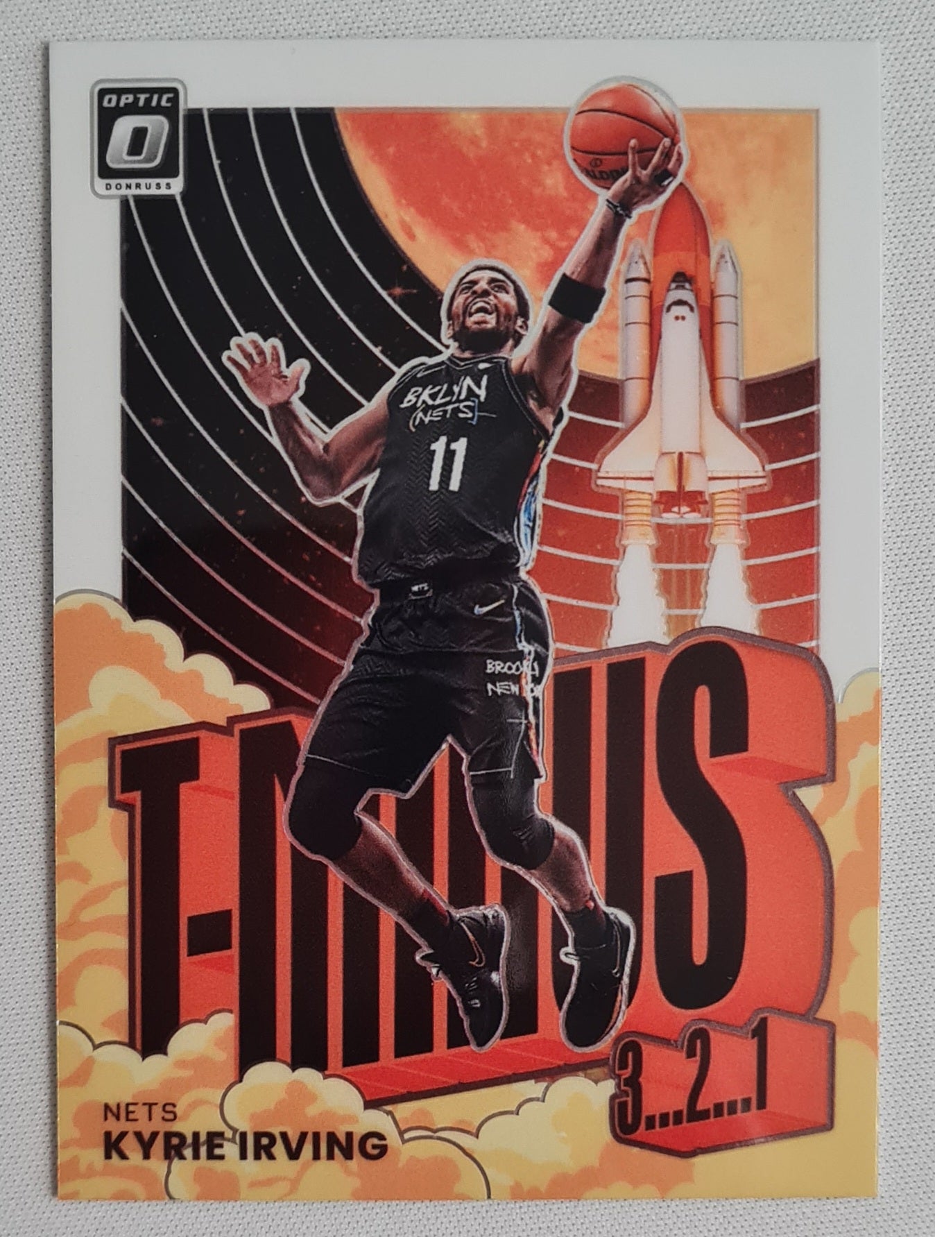 Kyrie Irving - 2021-22 Panini Donruss Optic Basketball T-Minus NBA Nets #14