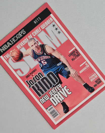 Jason Kidd - 2021-22 Panini Hoops Basketball SLAM NBA Nets #Slam 70