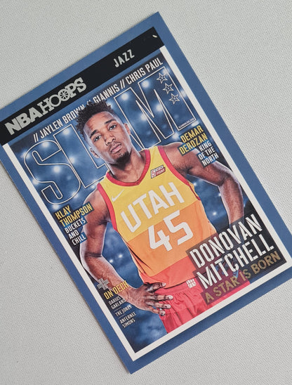 Donovan Mitchell - 2021-22 Panini Hoops Basketball SLAM NBA Jazz #Slam 215