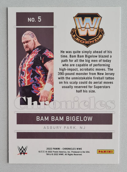 Bam Bam Bigelow - 2022 Panini Chronicles WWE Legends #5