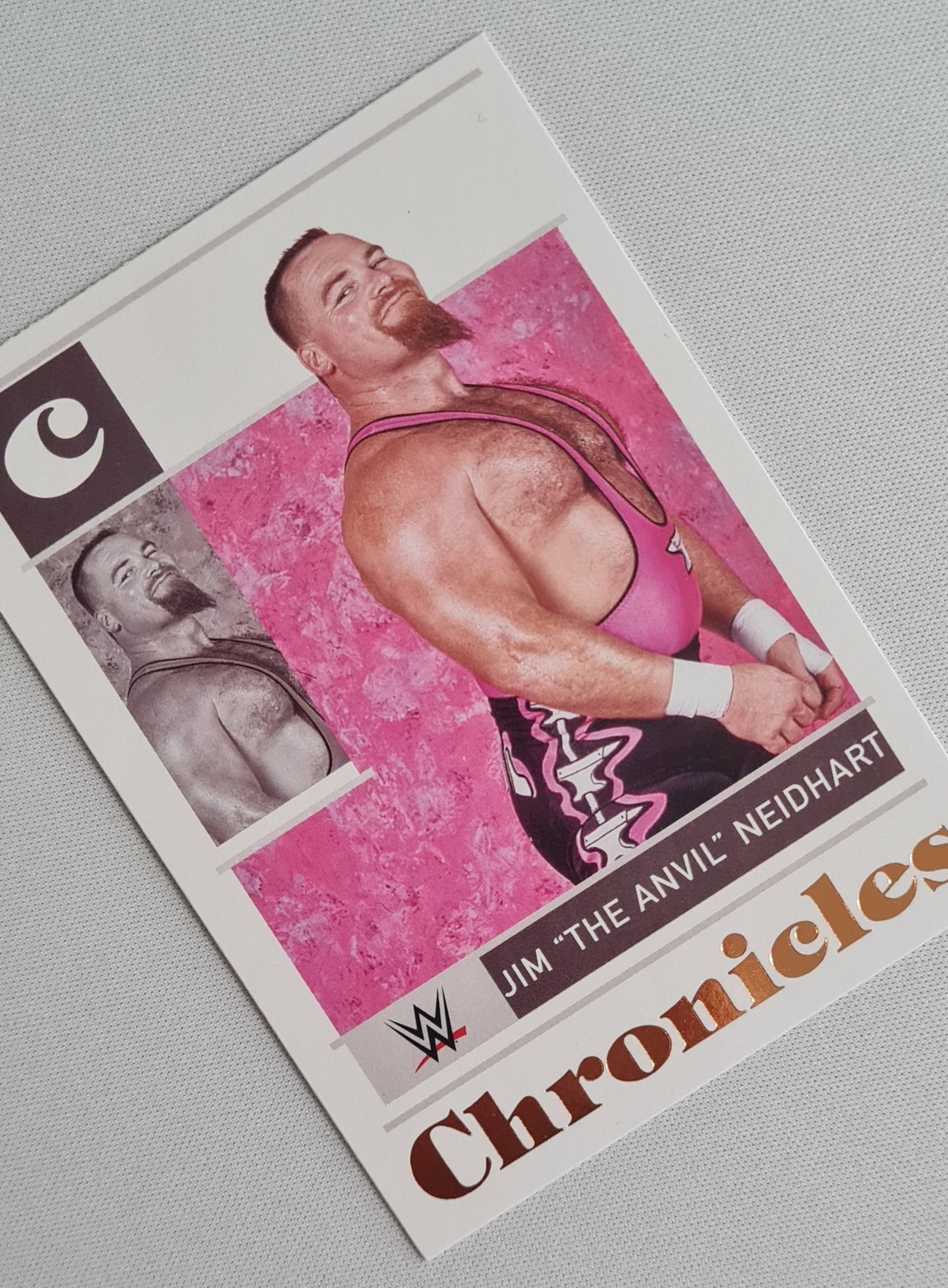 Jim "The Anvil" Neidhart - 2022 Panini Chronicles Gold WWE Legends #72