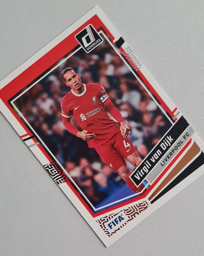Virgil van Dijk - 2023/24 Panini Donruss Soccer Liverpool FC #100
