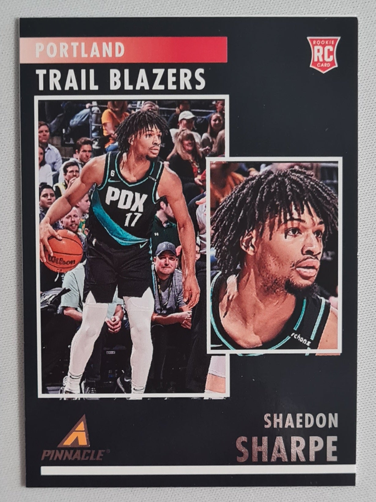 Shaedon Sharpe - 2022-23 Panini Chronicles Pinnacle Basketball NBA Trail Blazers #96