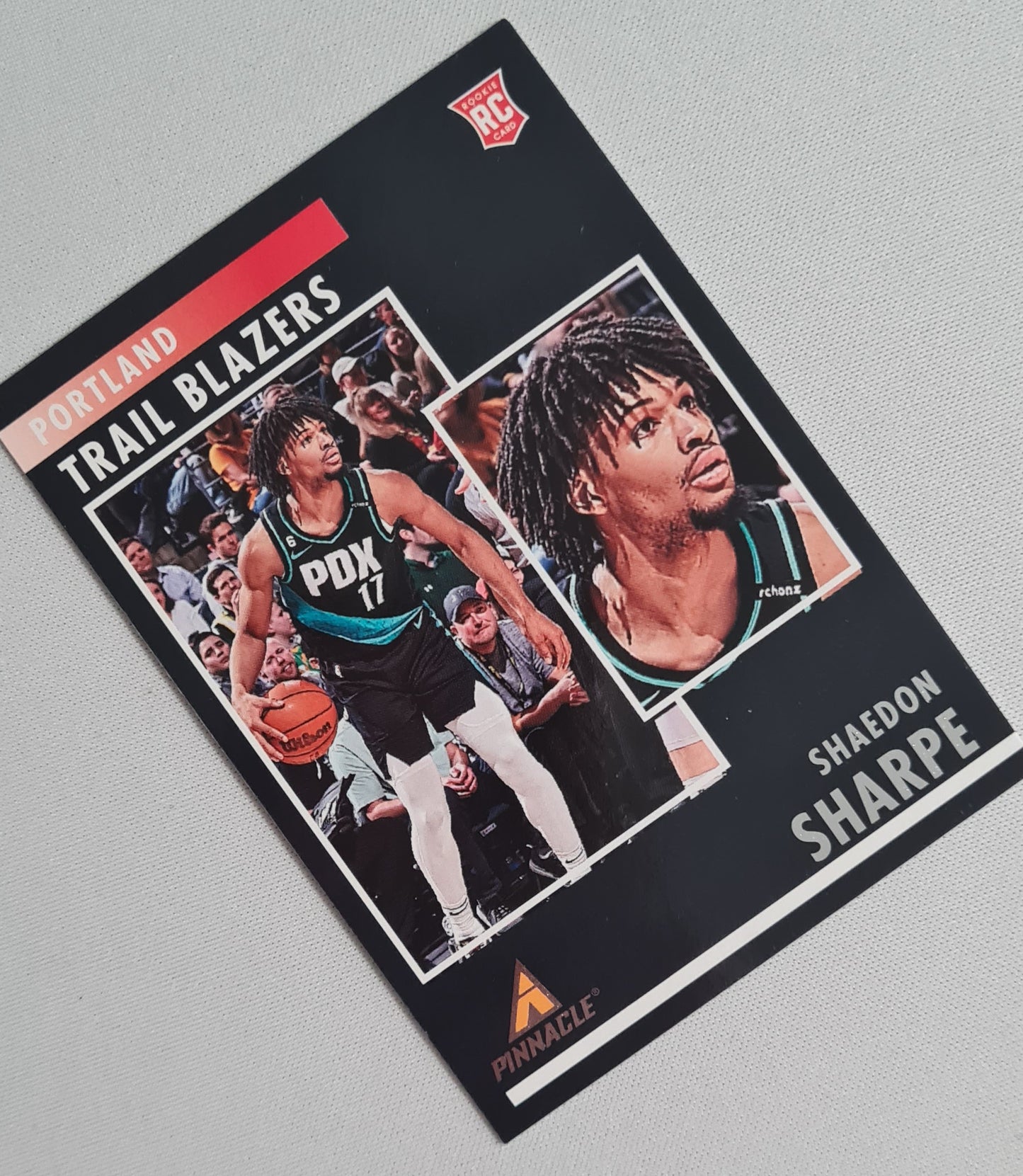 Shaedon Sharpe - 2022-23 Panini Chronicles Pinnacle Basketball NBA Trail Blazers #96