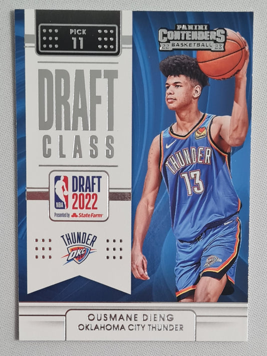Ousmane Dieng - 2022/23 Panini Contenders Basketball (Draft 2022) NBA Thunder #22