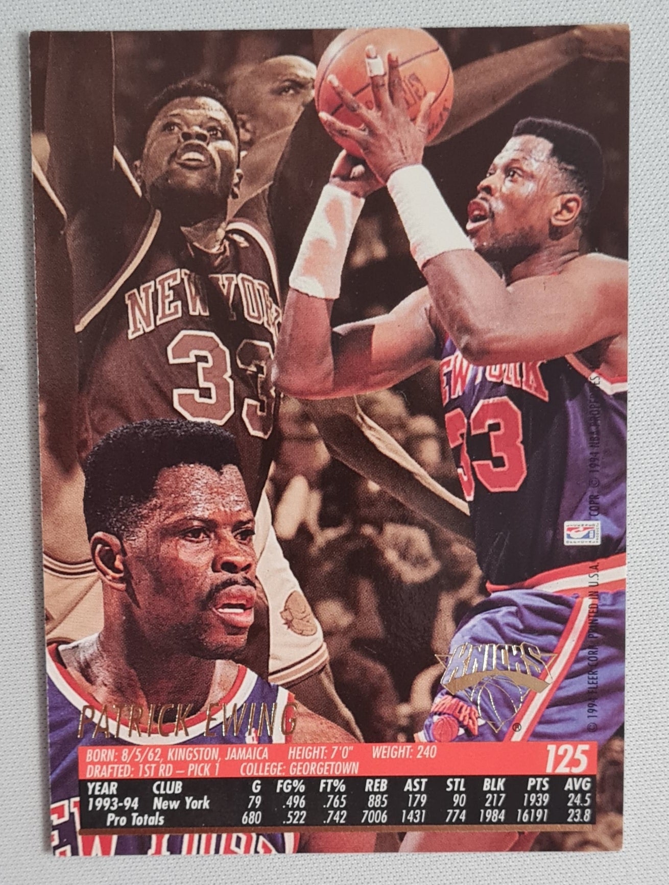 NBA Basketball Lot (10 Card) - 1994 Fleer Ultra Card