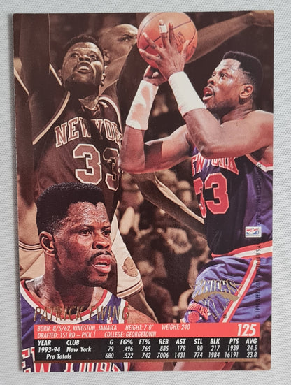 NBA Basketball Lot (10 Card) - 1994 Fleer Ultra Card