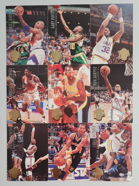 NBA Basketball Lot (10 Card) - 1994 Fleer Ultra Card
