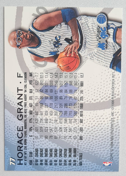 Horace Grant - 1996 Fleer/SkyBox Orlando Magic #77