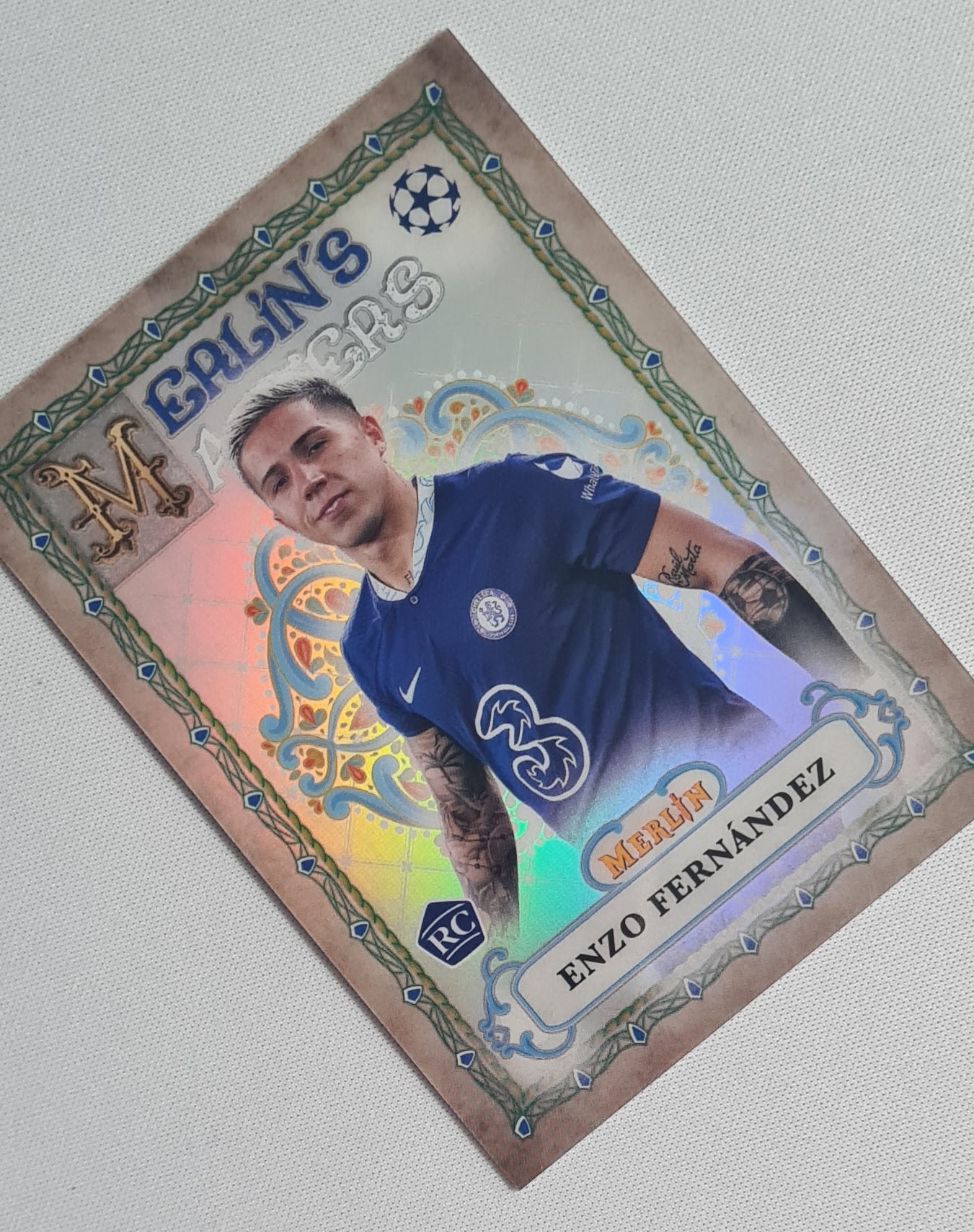 Enzo Fernandez - 2023 Topps Merlin's Masters (CL) Chelsea #MM-4