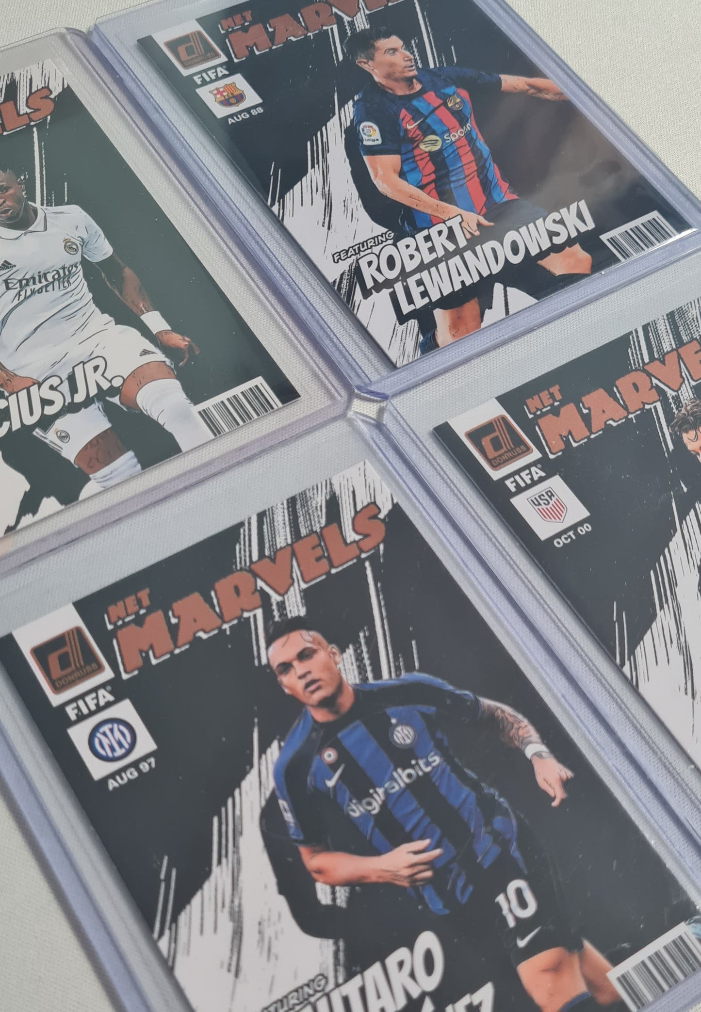 Soccer Panini Donruss Lot (5 Cards) - 2022/23 Panini Soccer net MARVELS