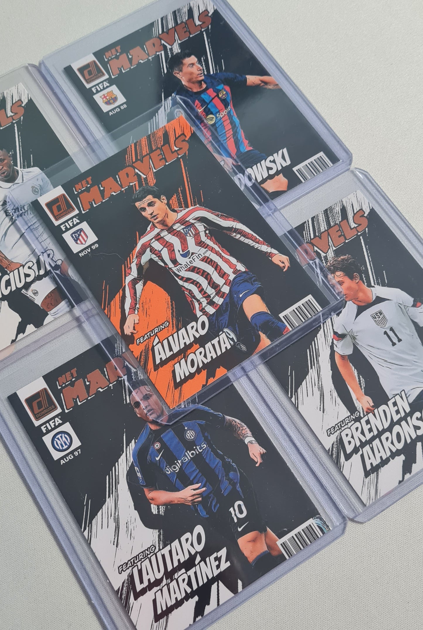 Soccer Panini Donruss Lot (5 Cards) - 2022/23 Panini Soccer net MARVELS