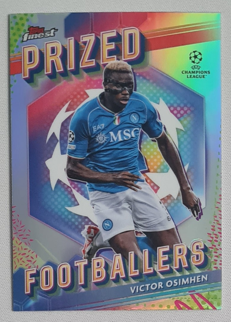 Soccer Topps Finest Lot (8 Cards) - 2024 Topps Prized Footballers (CL)