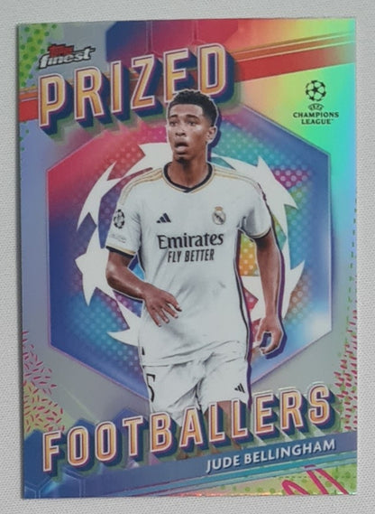 Soccer Topps Finest Lot (8 Cards) - 2024 Topps Prized Footballers (CL)