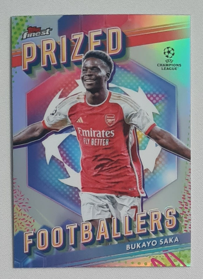 Soccer Topps Finest Lot (8 Cards) - 2024 Topps Prized Footballers (CL)