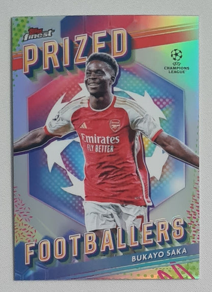 Soccer Topps Finest Lot (8 Cards) - 2024 Topps Prized Footballers (CL)