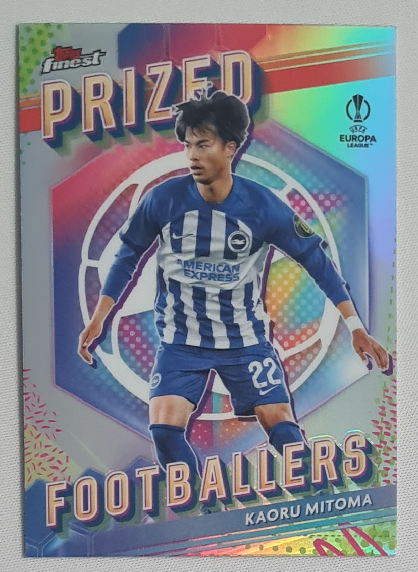 Soccer Topps Finest Lot (8 Cards) - 2024 Topps Prized Footballers (CL)
