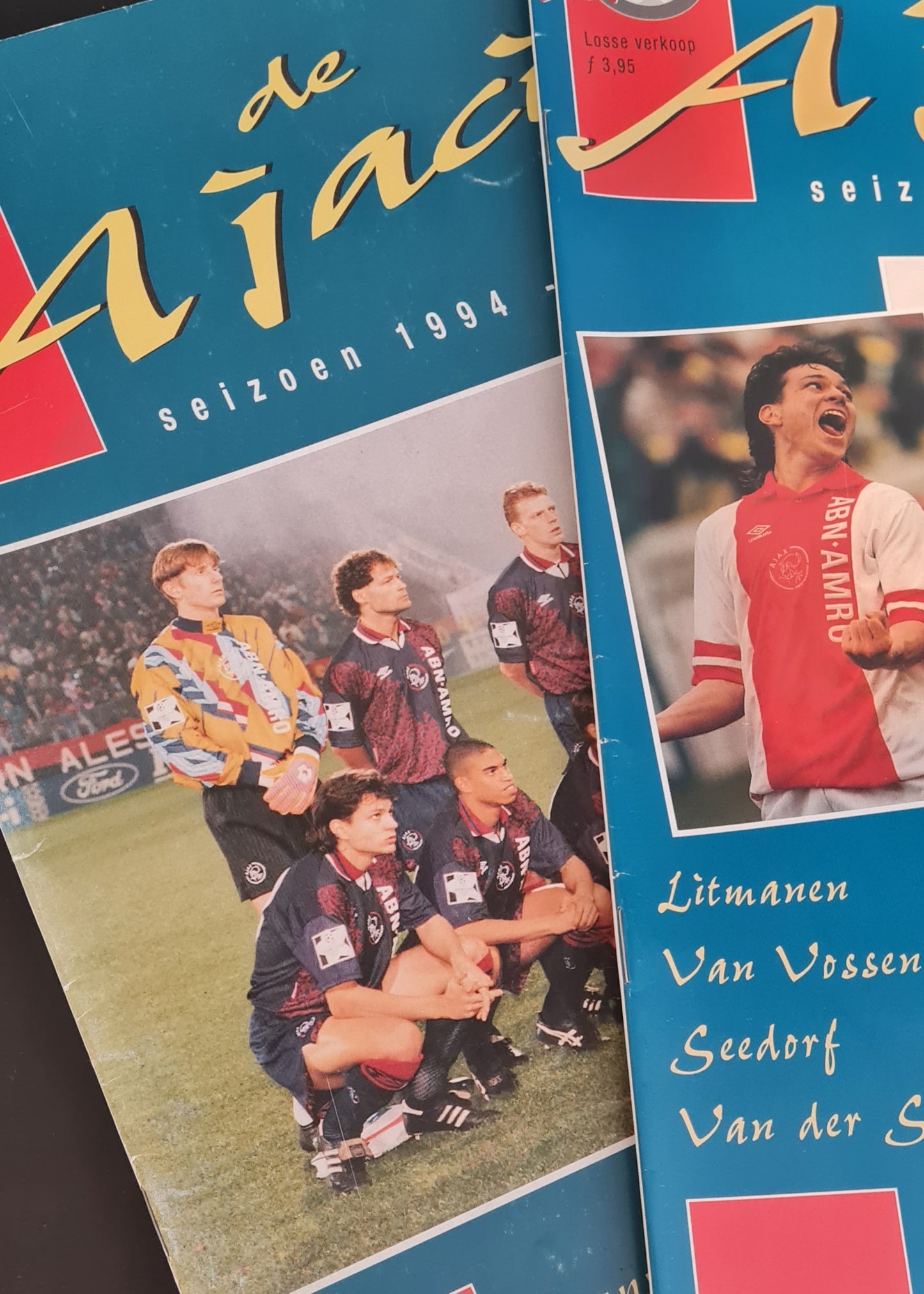 Ajax Programme - De Ajacied Seizoen 1993-1994 #5 (supportersclub) - AFC AJAX Amsterdam