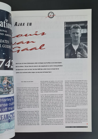 Ajax Programme - De Ajacied Seizoen 1993-1994 #5 (supportersclub) - AFC AJAX Amsterdam