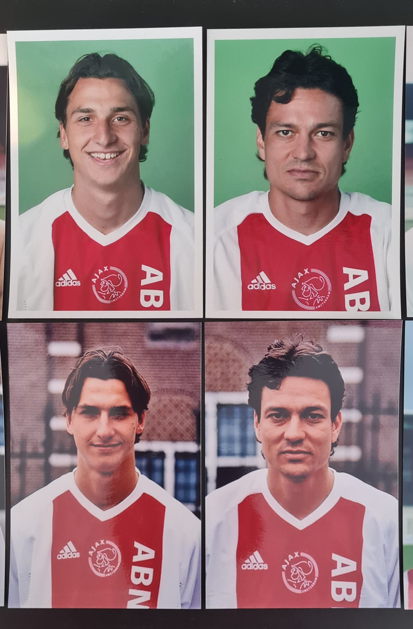 Ajax Amsterdam Team Pictures Lot of 8  - 1990's & 2000's Team photo's