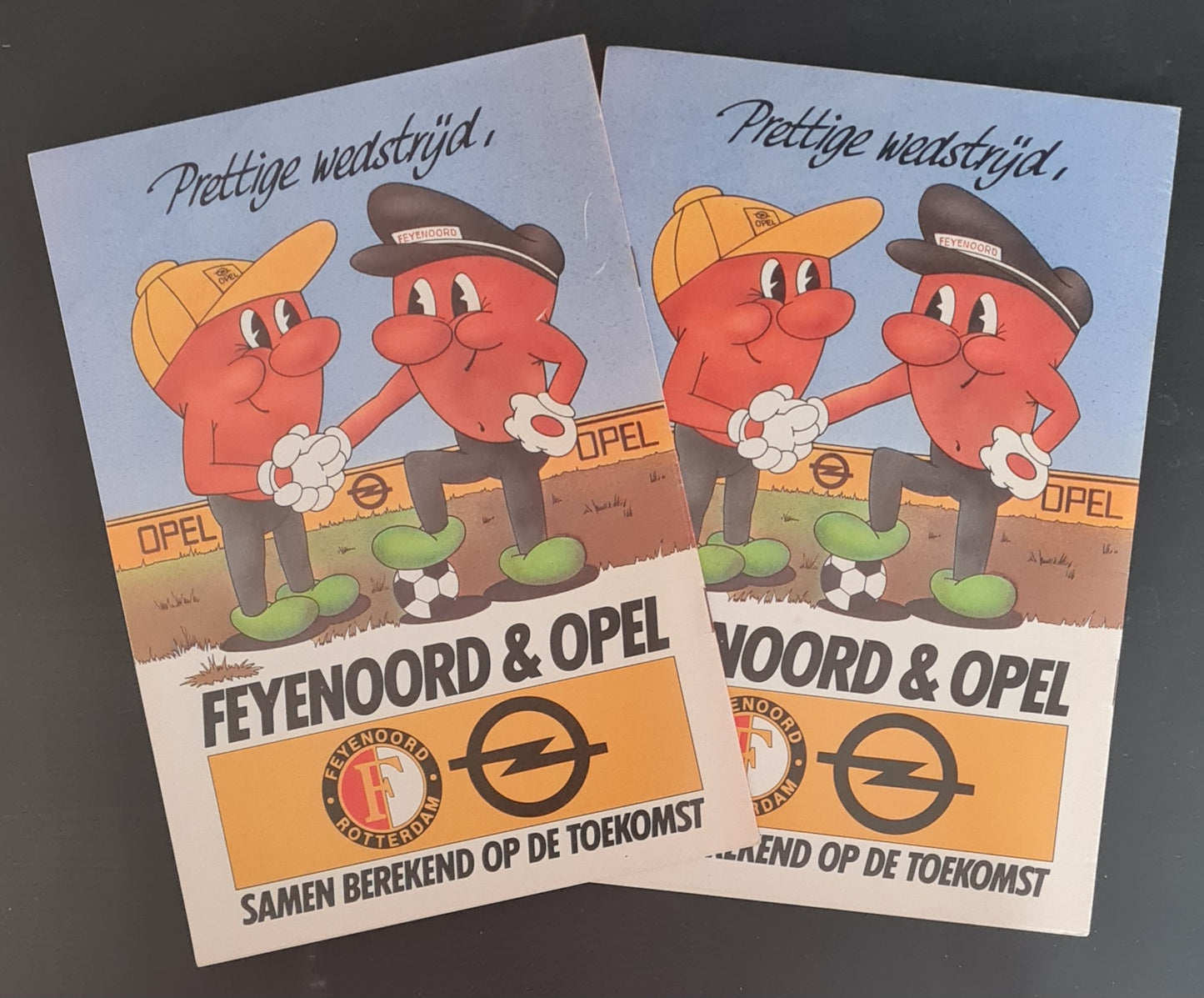 Feyenoord Programme - 1985 De Feyenoord Supporter #6 June & #7 August