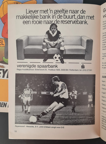 Feyenoord Programme - 1985 De Feyenoord Supporter #6 June & #7 August