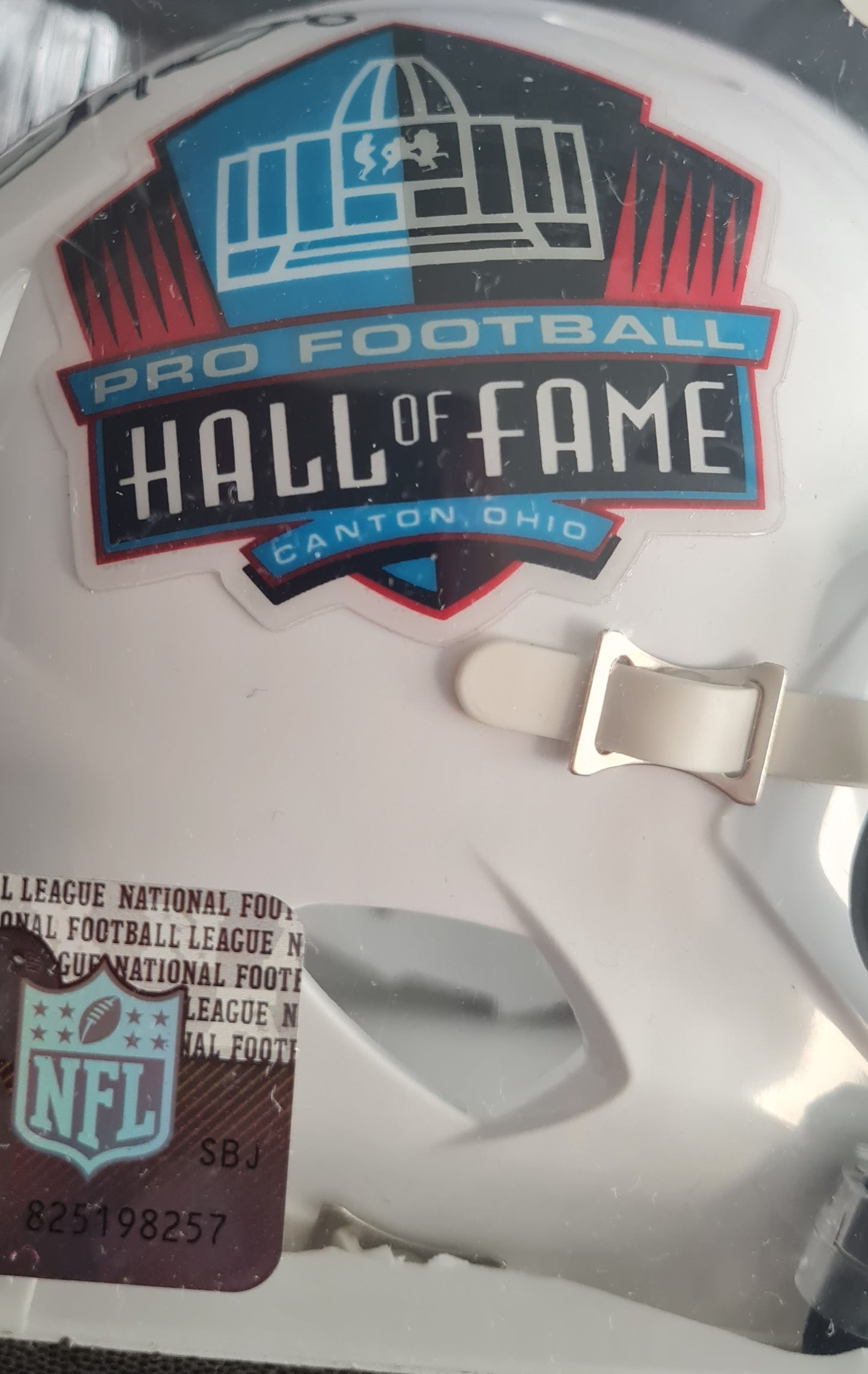 Pro Football Hall of Fame  - NFL Riddell Mini Helmet Thurman Thomas /Autograph (I0053833)