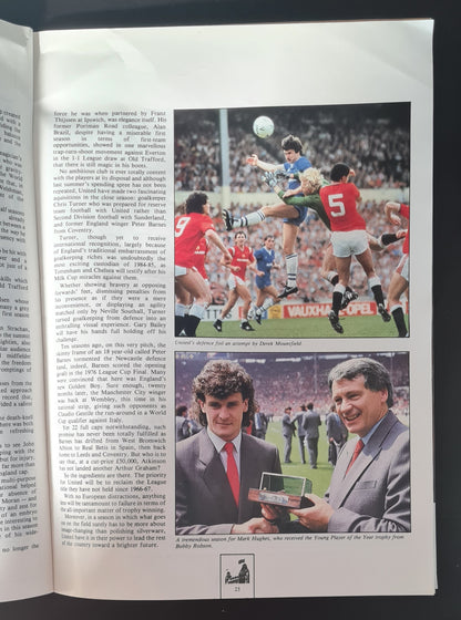 F.A. Charity Shield Programme - 1985 Everton vs Manchester United 10 August
