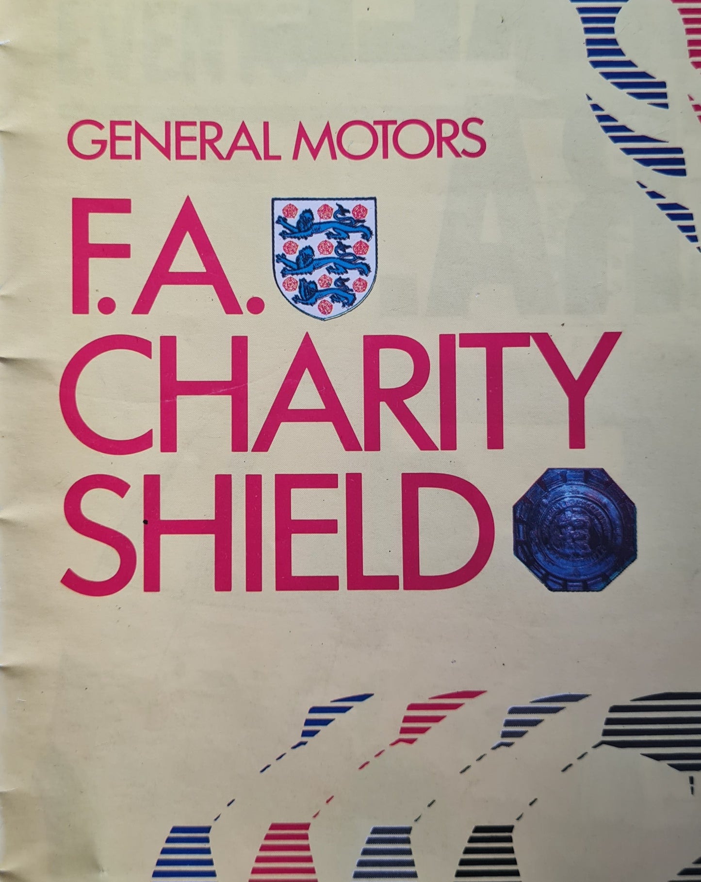 F.A. Charity Shield Programme - 1985 Everton vs Manchester United 10 August